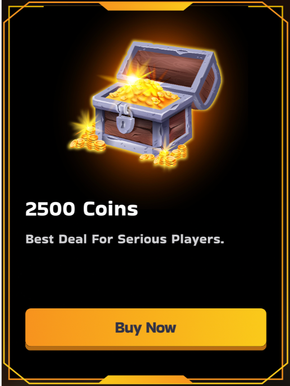 2500 Coins
